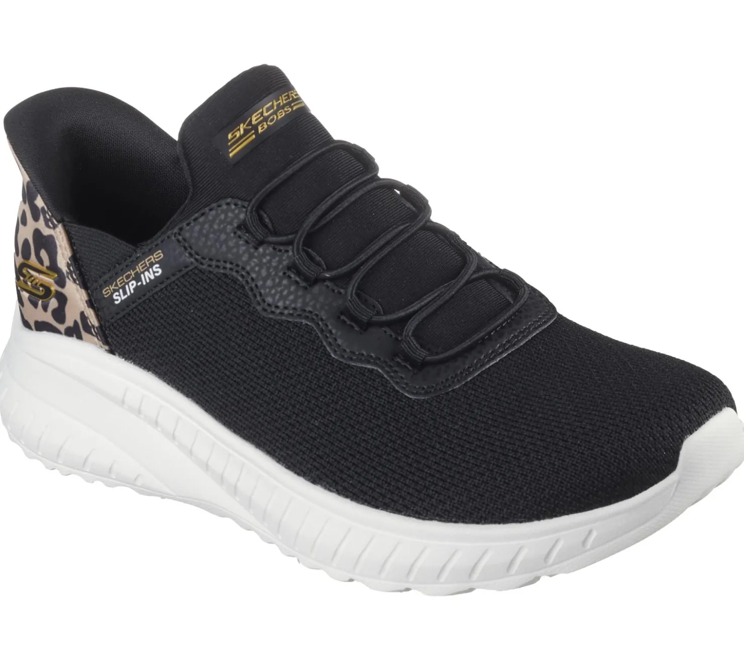 Hands Free Slip-Ins|Athletic Sneakers<SKECHERS Slip-ins: BOBS Sport Squad Chaos - Seize The Hour BLACK