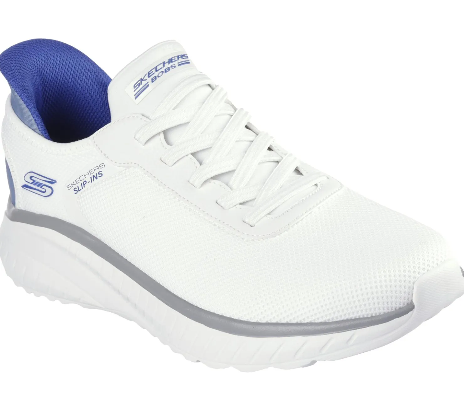 Hands Free Slip-Ins|Casual Sneakers<SKECHERS Slip-ins: BOBS Sport Squad Chaos WHITE / MULTI
