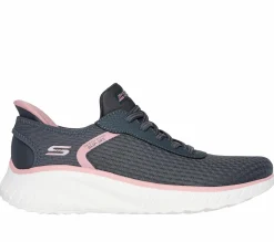 Hands Free Slip-Ins|Athletic Sneakers<SKECHERS Slip-ins: BOBS Sport Squad Chaos - Stroke Of Luck GRAY