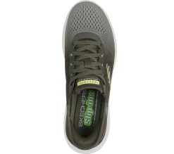 Hands Free Slip-Ins|Athletic Sneakers<SKECHERS Slip-ins: Bounder 2.0 - Tellem OLIVE
