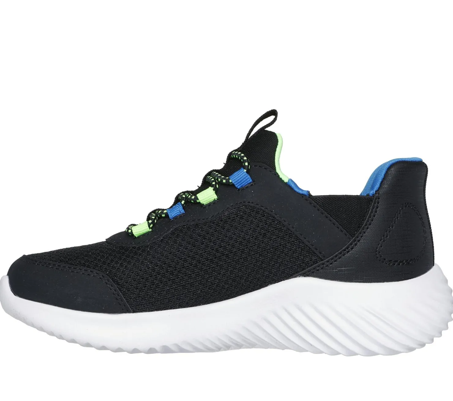 Hands Free Slip-Ins|Athletic Shoes & Sneakers<SKECHERS Slip-ins: Bounder - Brisk-Burst BLACK / LIME