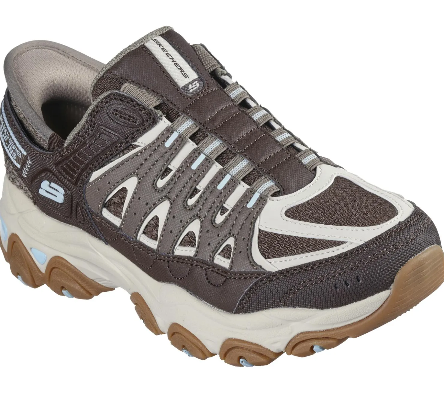 Hands Free Slip-Ins|Athletic Sneakers<SKECHERS Slip-ins: D'Lite TR - Huntington Ravine DARK TAUPE