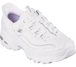 Hands Free Slip-Ins|Athletic Sneakers<SKECHERS Slip-ins: D'Lites - New Scene WHITE / SILVER