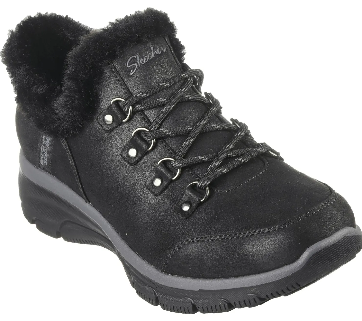 Hands Free Slip-Ins|Boots<SKECHERS Slip-ins: Easy Going - Fall Adventures BLACK