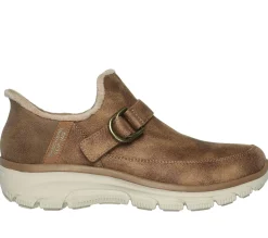 Hands Free Slip-Ins|Boots<SKECHERS Slip-ins: Easy Going - Fun Habits TAN