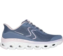 Hands Free Slip-Ins|Athletic Sneakers<SKECHERS Slip-Ins: Glide-Step Sole SLATE / PINK