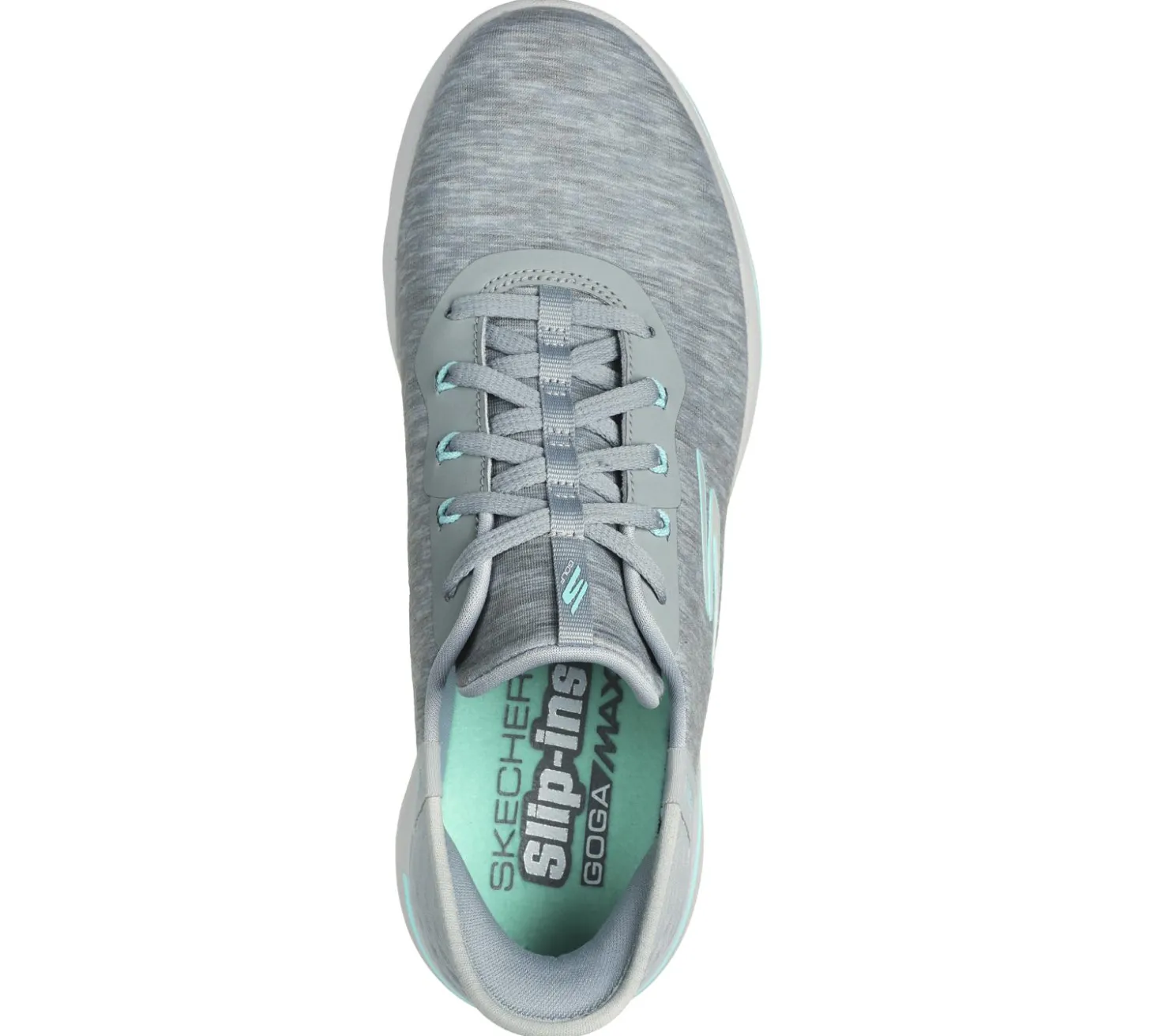 Hands Free Slip-Ins<SKECHERS Slip-ins: GO GOLF WALK 5 - Slip-Ins GRAY / AQUA