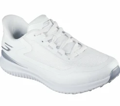 Hands Free Slip-Ins<SKECHERS Slip-ins: GO GOLF Flight WHITE / SILVER