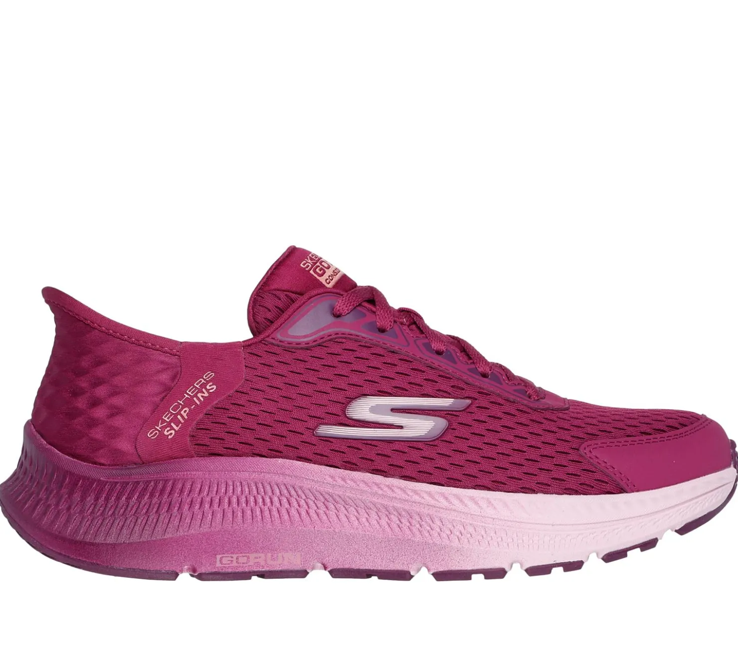 Hands Free Slip-Ins|Athletic Sneakers<SKECHERS Slip-ins: GO RUN Consistent 2.0 - Cameroon RASPBERRY