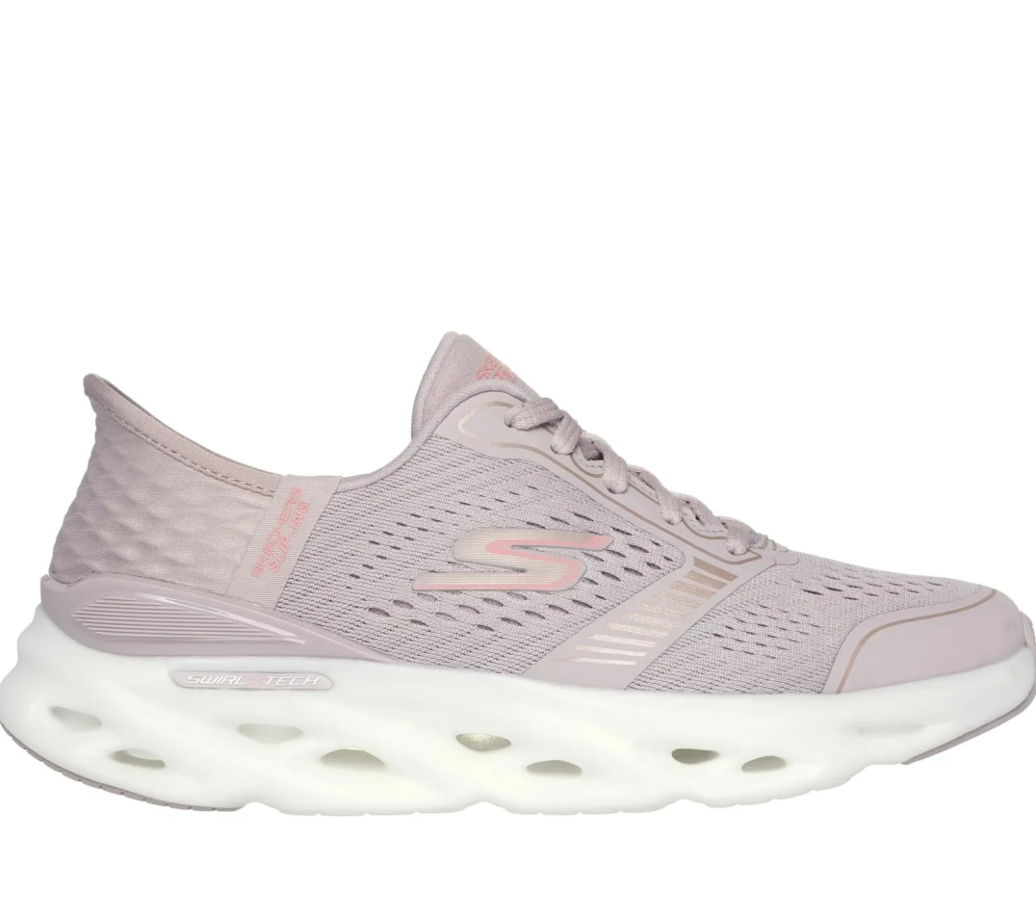 Hands Free Slip-Ins|Athletic Sneakers<SKECHERS Slip-ins: GO RUN Swirl Tech Speed MAUVE