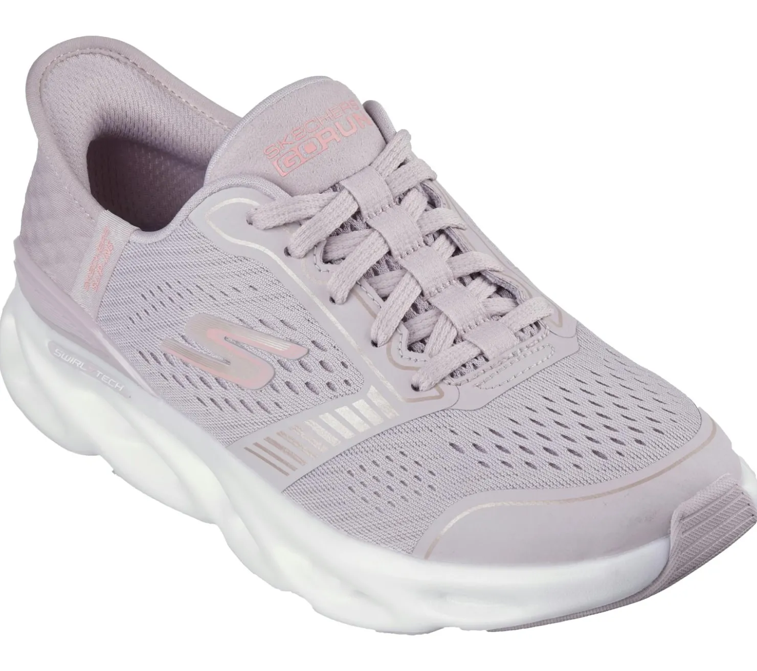 Hands Free Slip-Ins|Athletic Sneakers<SKECHERS Slip-ins: GO RUN Swirl Tech Speed MAUVE