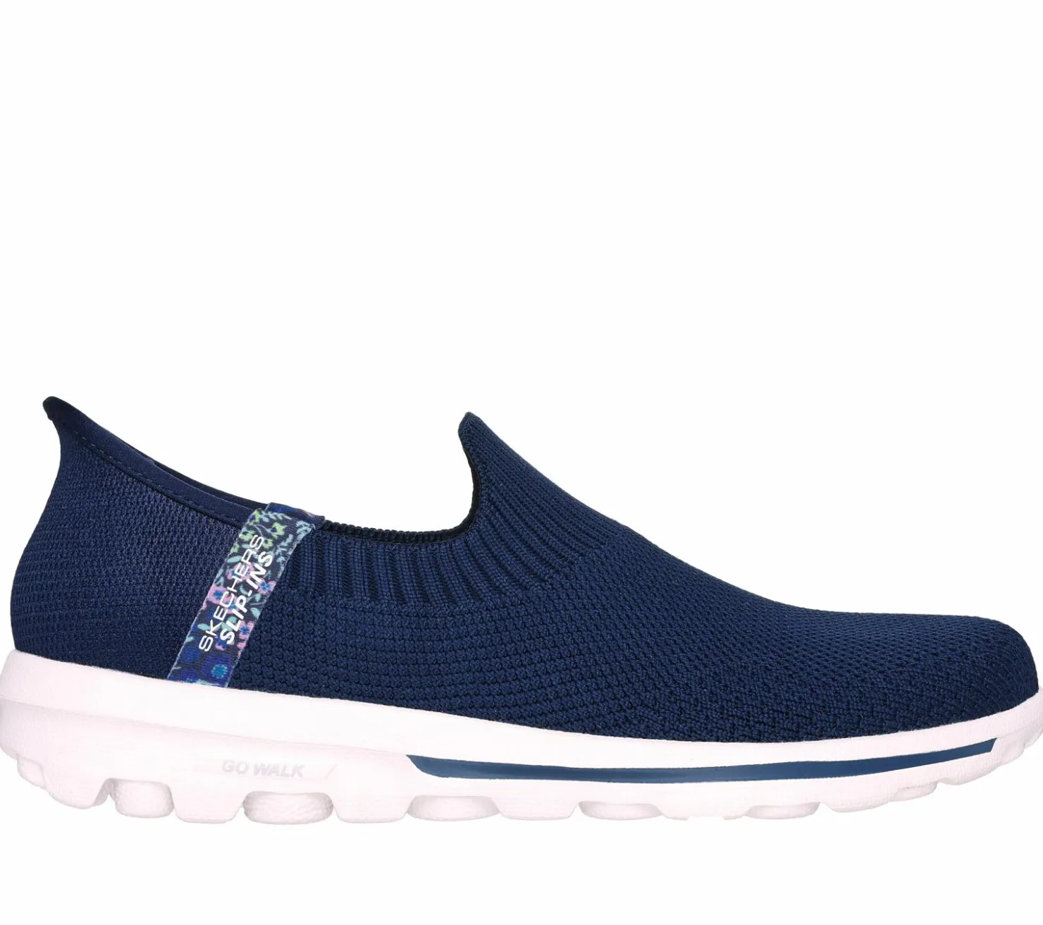 Hands Free Slip-Ins|Casual Sneakers<SKECHERS Slip-ins: GO WALK Travel - Tahiti Sunset NAVY