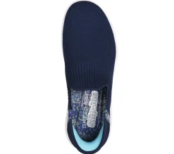 Hands Free Slip-Ins|Casual Sneakers<SKECHERS Slip-ins: GO WALK Travel - Tahiti Sunset NAVY
