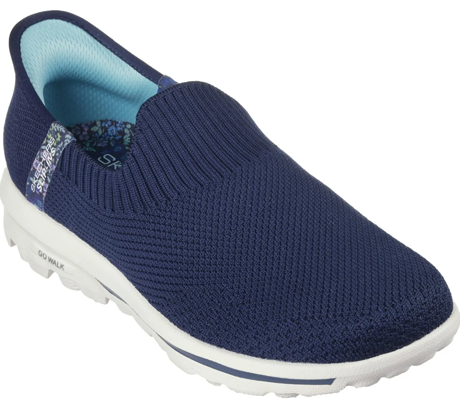 Hands Free Slip-Ins|Casual Sneakers<SKECHERS Slip-ins: GO WALK Travel - Tahiti Sunset NAVY