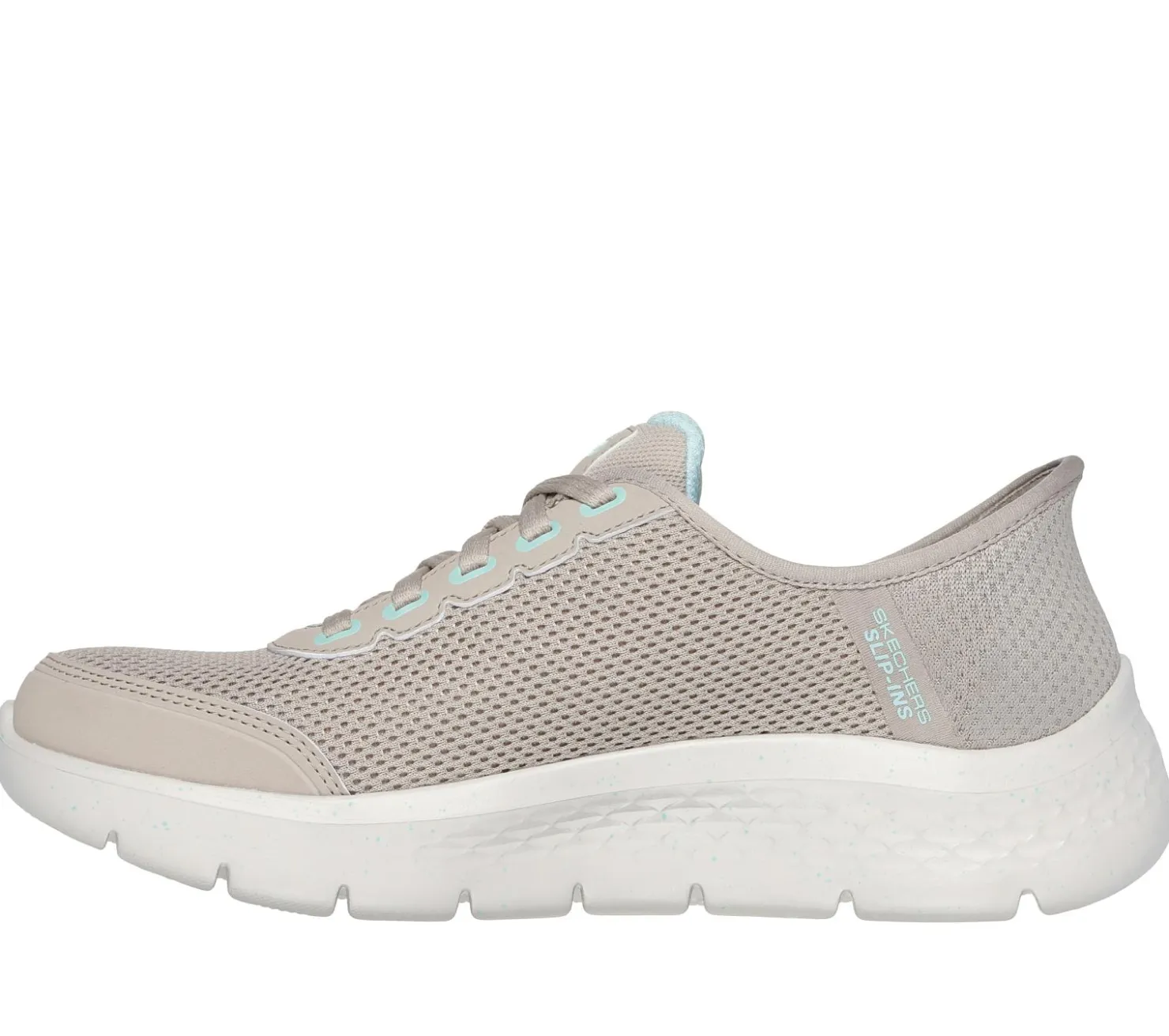 Hands Free Slip-Ins|Athletic Sneakers<SKECHERS Slip-ins: GO WALK Flex - Clear Creek TAUPE