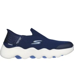 Hands Free Slip-Ins<SKECHERS Slip-ins: GO WALK Massage Fit NAVY / LIGHT BLUE