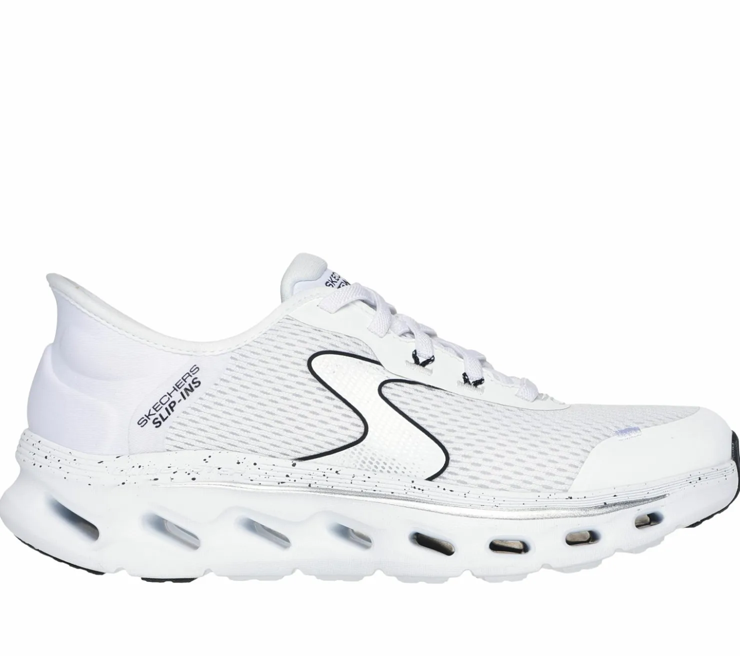Hands Free Slip-Ins|Athletic Sneakers<SKECHERS Slip-ins: GO WALK Glide-Step 2.0 WHITE / BLACK