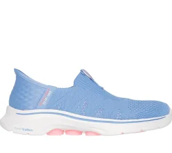Hands Free Slip-Ins|Casual Sneakers<SKECHERS Slip-ins: GO WALK 7 - City Lights PURPLE / PINK