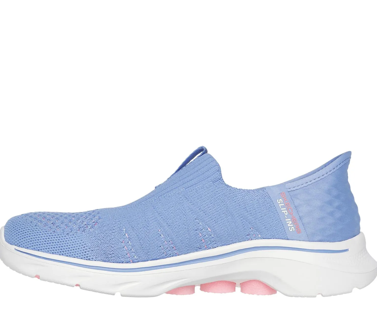 Hands Free Slip-Ins|Casual Sneakers<SKECHERS Slip-ins: GO WALK 7 - City Lights PURPLE / PINK
