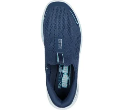 Hands Free Slip-Ins|Athletic Sneakers<SKECHERS Slip-ins: GO WALK 7 - Sarai NAVY / AQUA