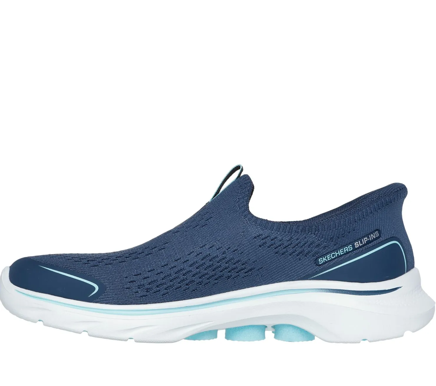 Hands Free Slip-Ins|Athletic Sneakers<SKECHERS Slip-ins: GO WALK 7 - Sarai NAVY / AQUA