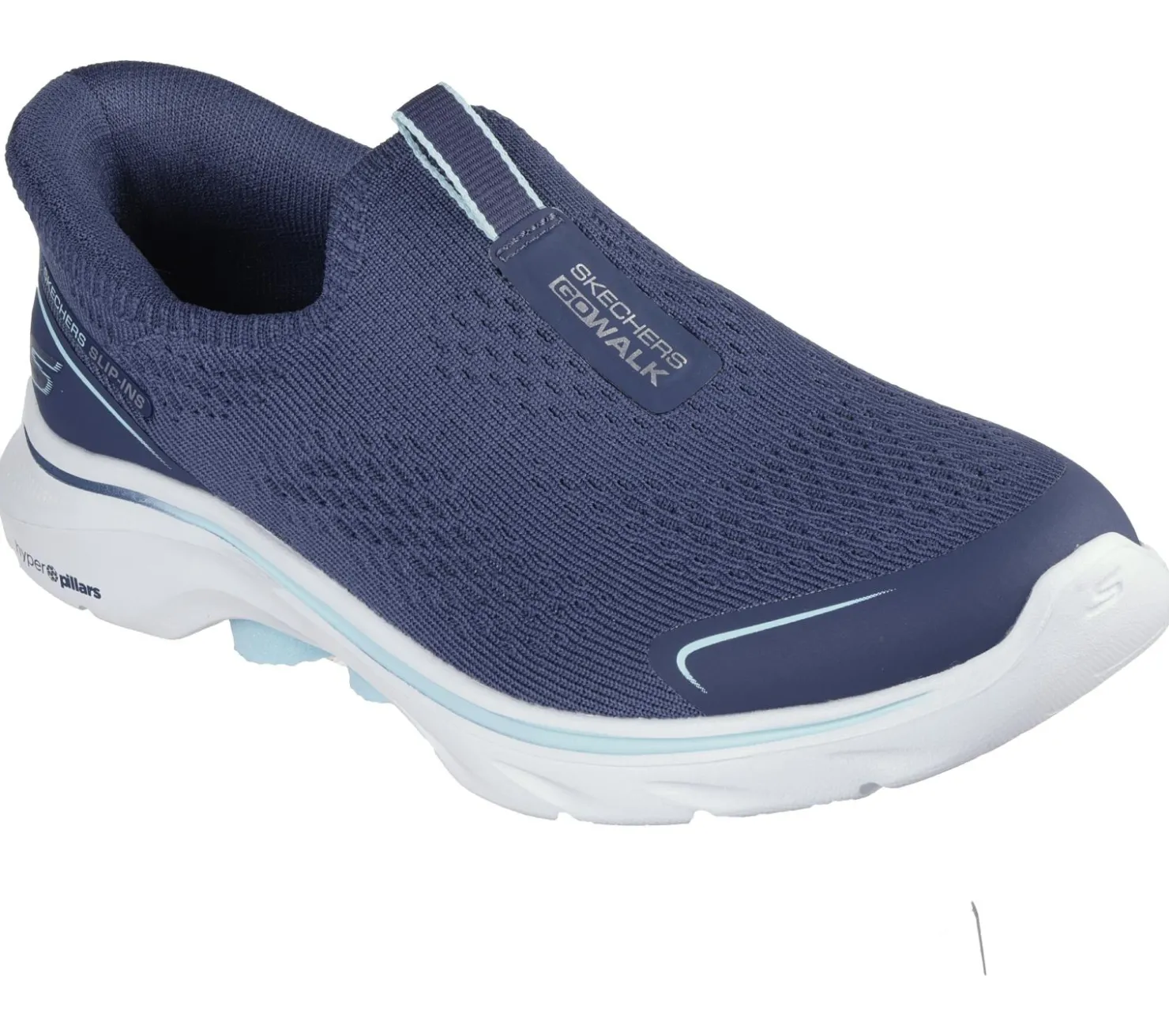Hands Free Slip-Ins|Athletic Sneakers<SKECHERS Slip-ins: GO WALK 7 - Sarai NAVY / AQUA