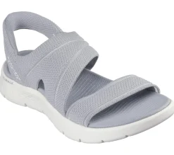 Hands Free Slip-Ins|Sandals<SKECHERS Slip-ins: GO WALK Flex Sandal - Enticing GRAY