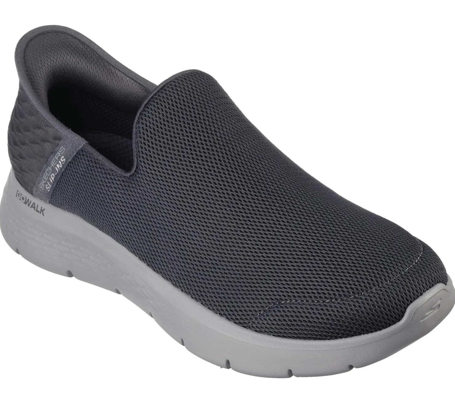 Hands Free Slip-Ins|Casual Sneakers<SKECHERS Slip-ins: GO WALK FLEX - No Hands DARK GRAY
