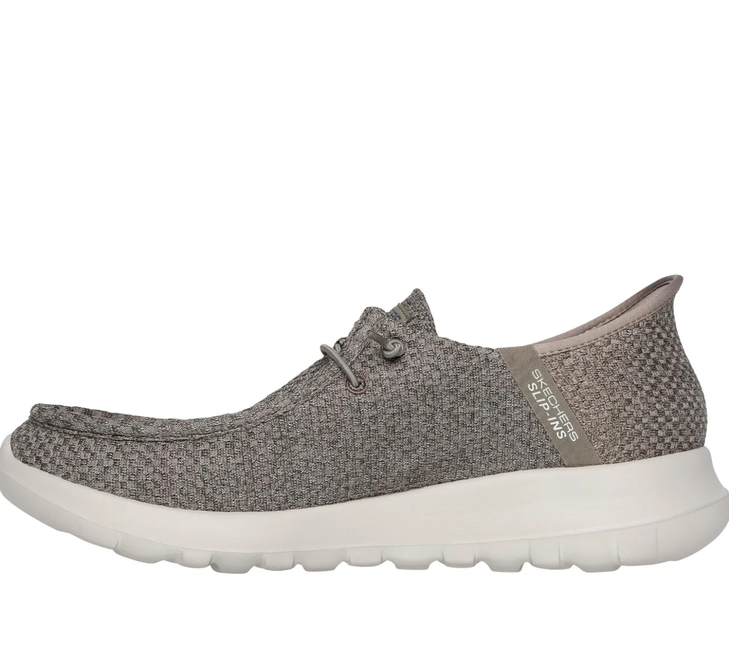 Hands Free Slip-Ins|Boat Shoes<SKECHERS Slip-ins: GO WALK Max - Halcyon TAUPE