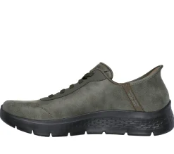 Hands Free Slip-Ins|Casual Sneakers<SKECHERS Slip-ins: GO WALK Flex - Smooth Motion OLIVE