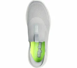 Hands Free Slip-Ins|Athletic Sneakers<SKECHERS Slip-ins: GO WALK 7 - Easy On 2 GRAY / YELLOW