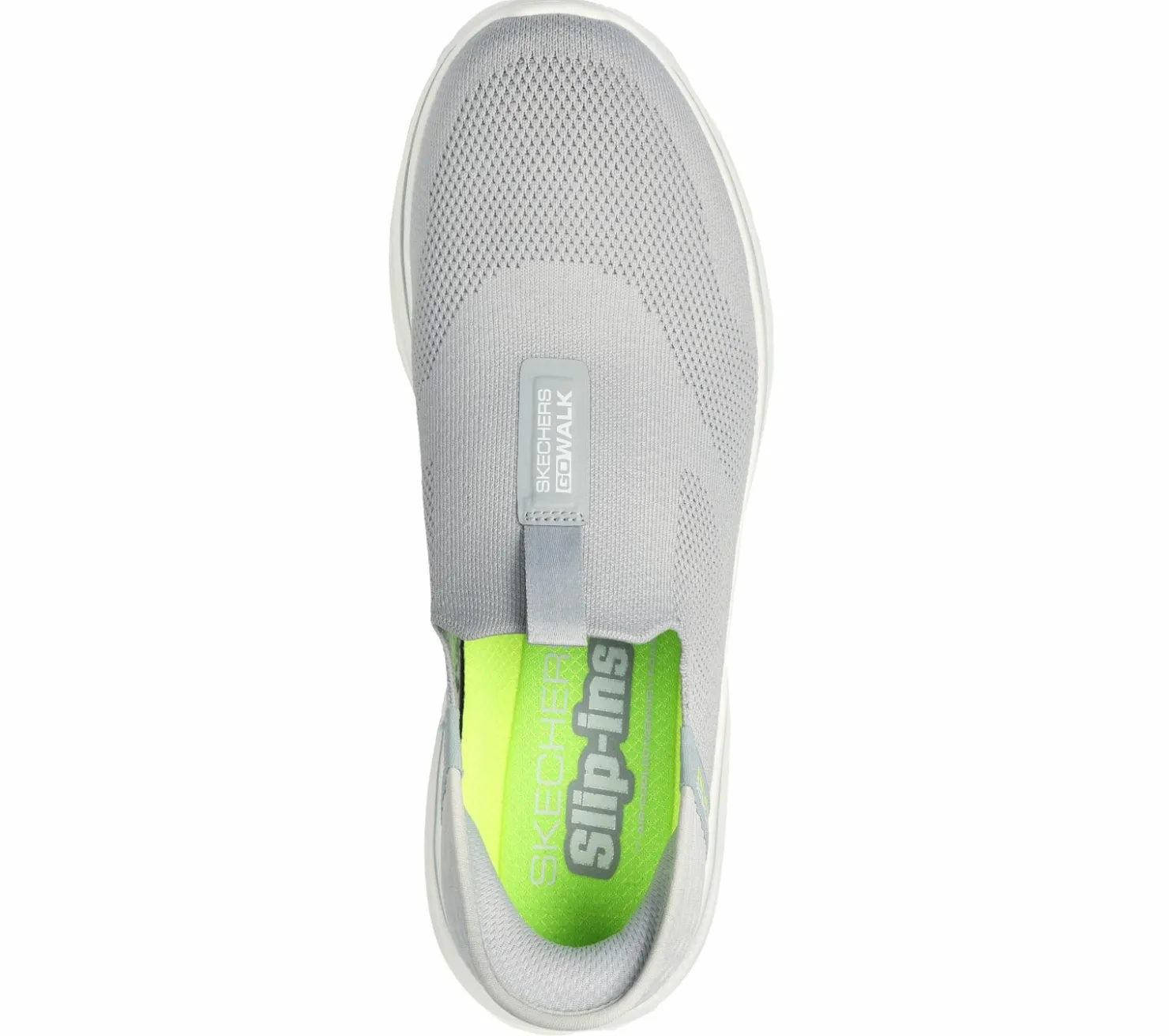 Hands Free Slip-Ins|Athletic Sneakers<SKECHERS Slip-ins: GO WALK 7 - Easy On 2 GRAY / YELLOW