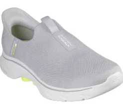 Hands Free Slip-Ins|Athletic Sneakers<SKECHERS Slip-ins: GO WALK 7 - Easy On 2 GRAY / YELLOW