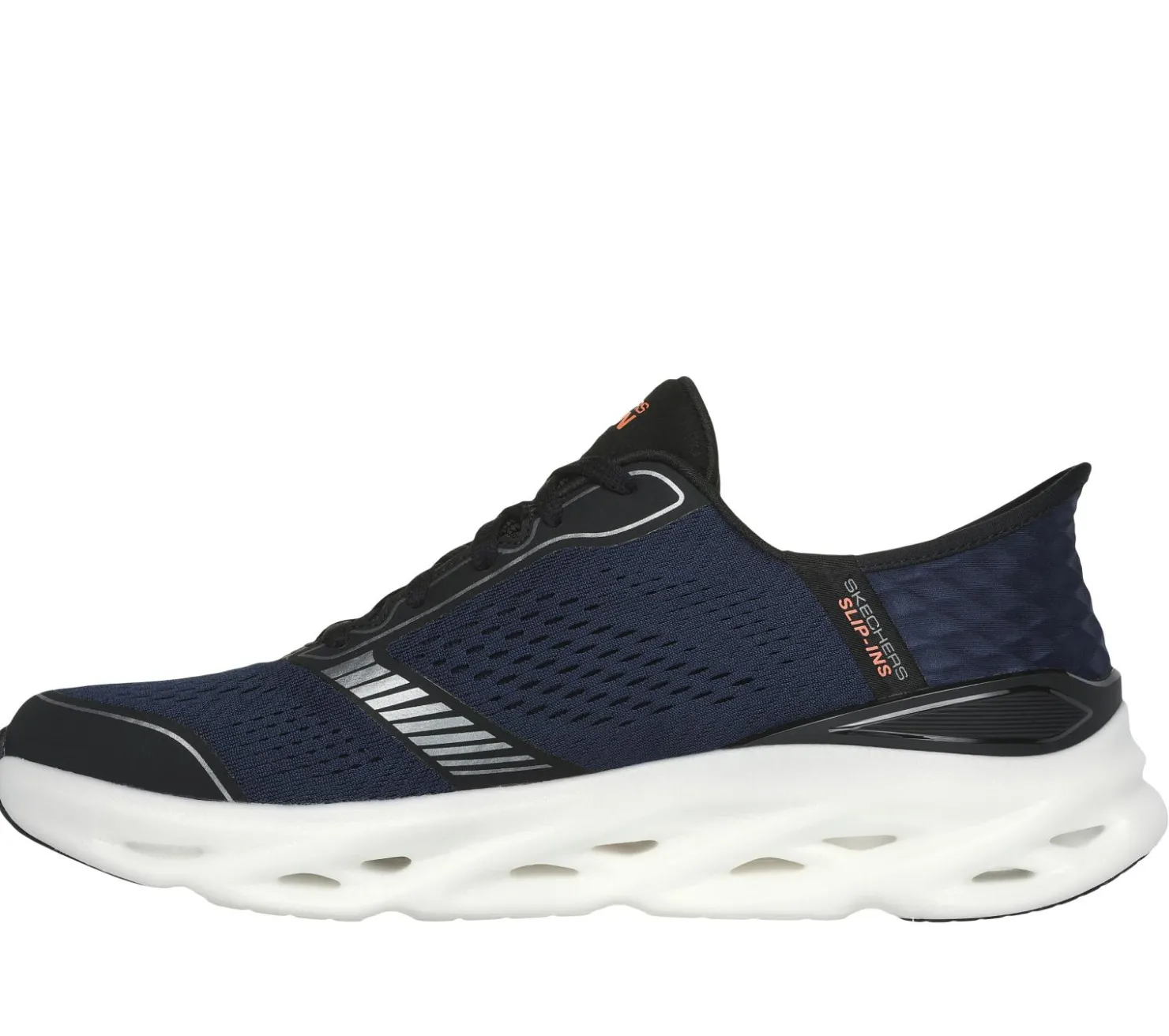 Hands Free Slip-Ins|Athletic Sneakers<SKECHERS Slip-ins: GR Swirl Tech Speed - Surpass NAVY / ORANGE