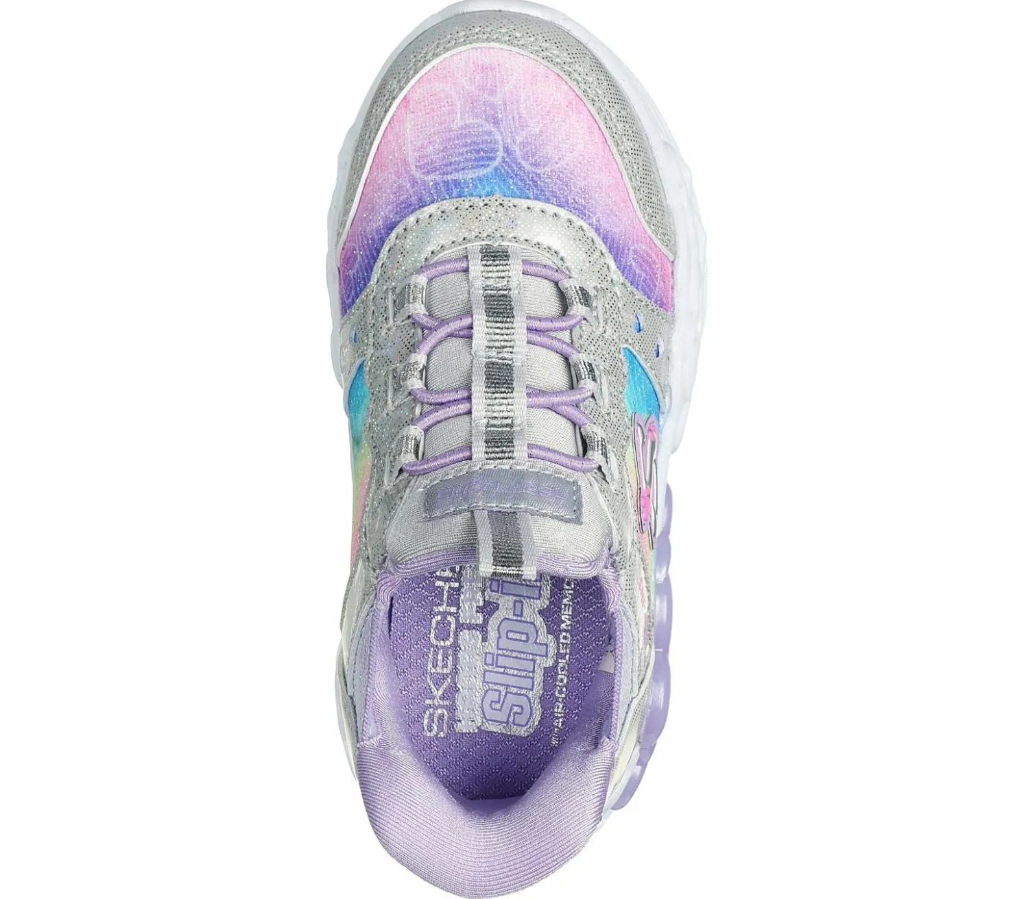 Light-Up|Hands Free Slip-Ins<SKECHERS Slip-ins: Infinite Heart Lights SILVER / MULTI
