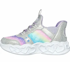 Light-Up|Hands Free Slip-Ins<SKECHERS Slip-ins: Infinite Heart Lights SILVER / MULTI