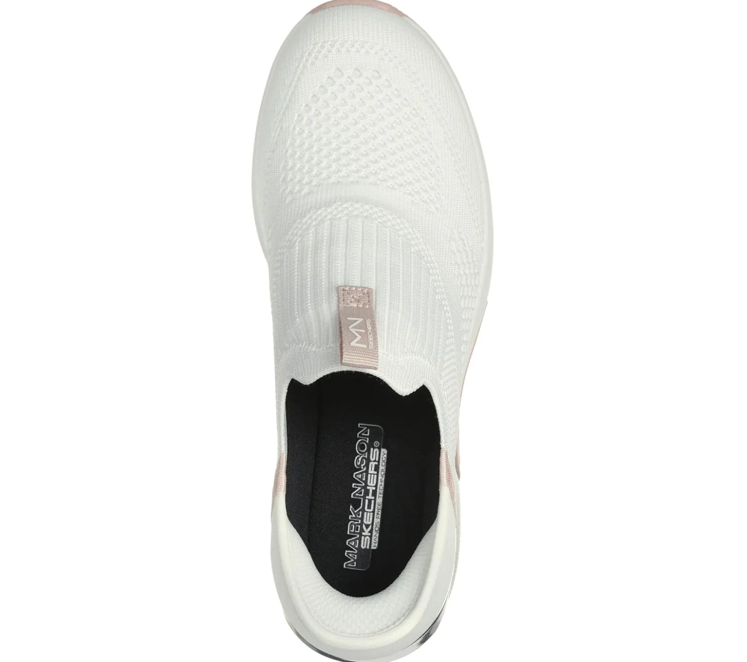 Wedges|Hands Free Slip-Ins<SKECHERS Slip-ins Mark Nason: A Wedge - Crecent WHITE / PINK