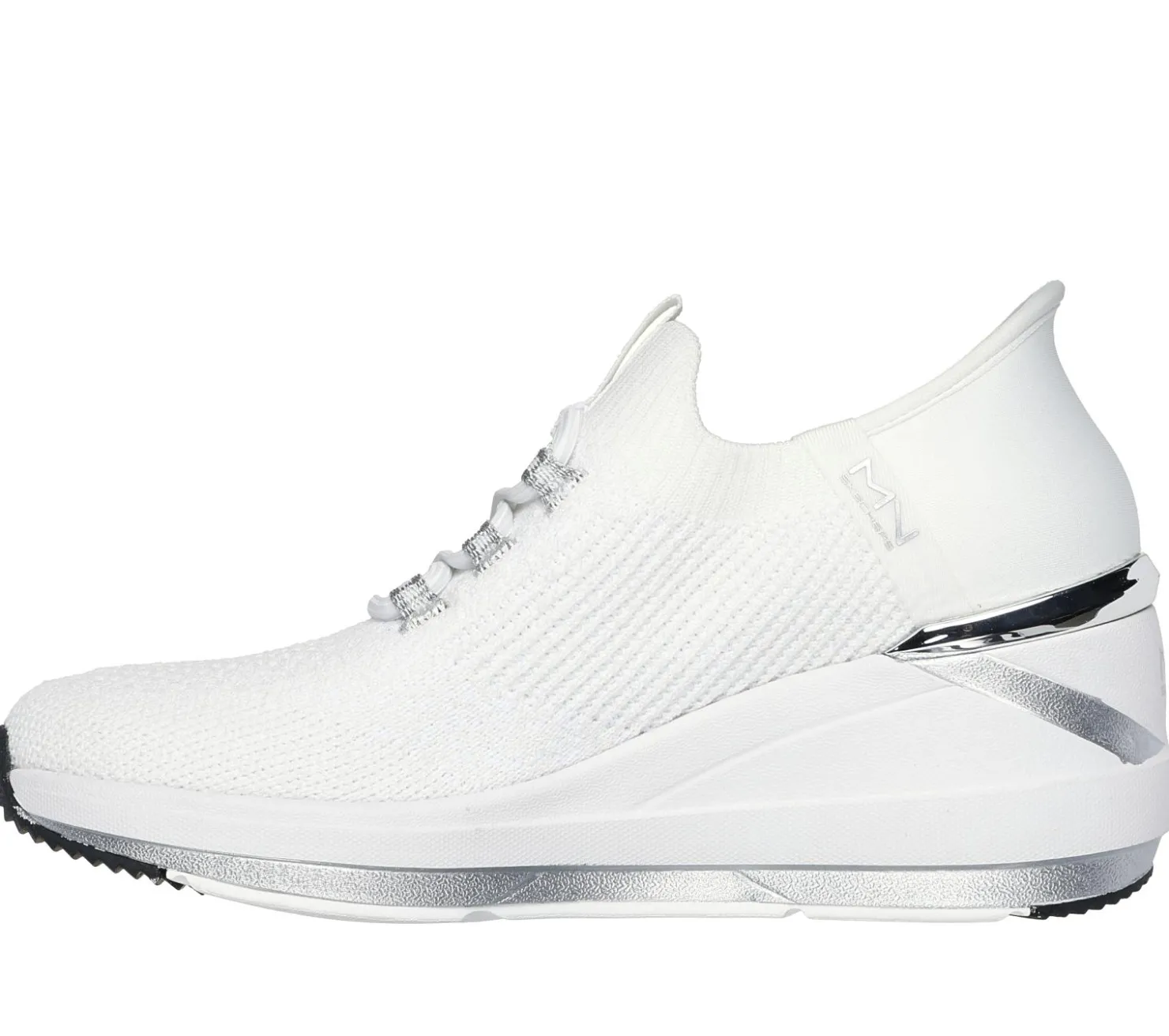 Hands Free Slip-Ins|Casual Sneakers<SKECHERS Slip-ins Mark Nason: The Triple Wedge - Dallis WHITE