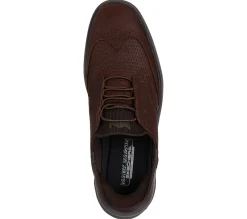 Dress Shoes|Hands Free Slip-Ins<SKECHERS Slip-ins Mark Nason: Casual Glide Cell RED / BROWN