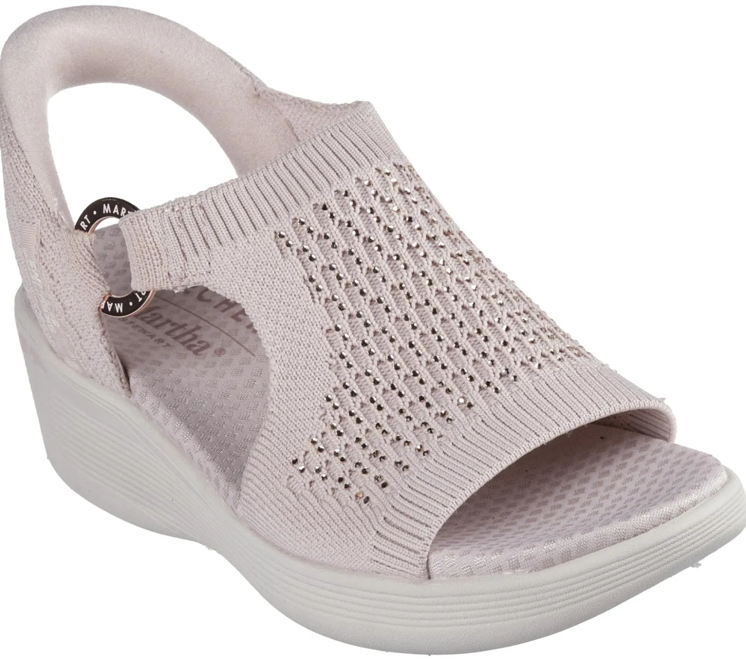 Wedges|Hands Free Slip-Ins<SKECHERS Slip-ins Martha Stewart: Pier-Lite BLUSH PINK