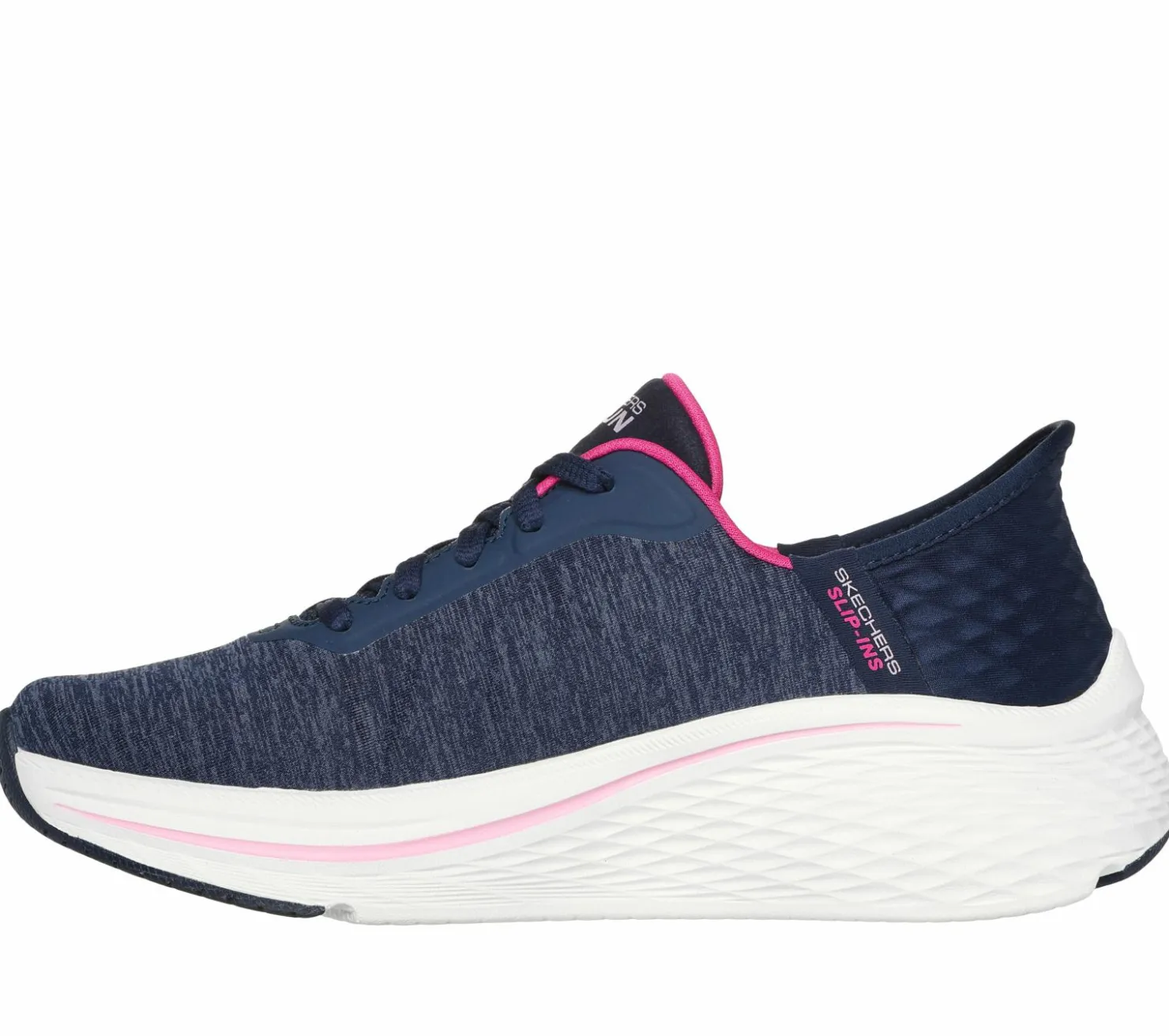 Hands Free Slip-Ins<SKECHERS Slip-ins: Max Cushioning Elite - Prevail NAVY / PINK
