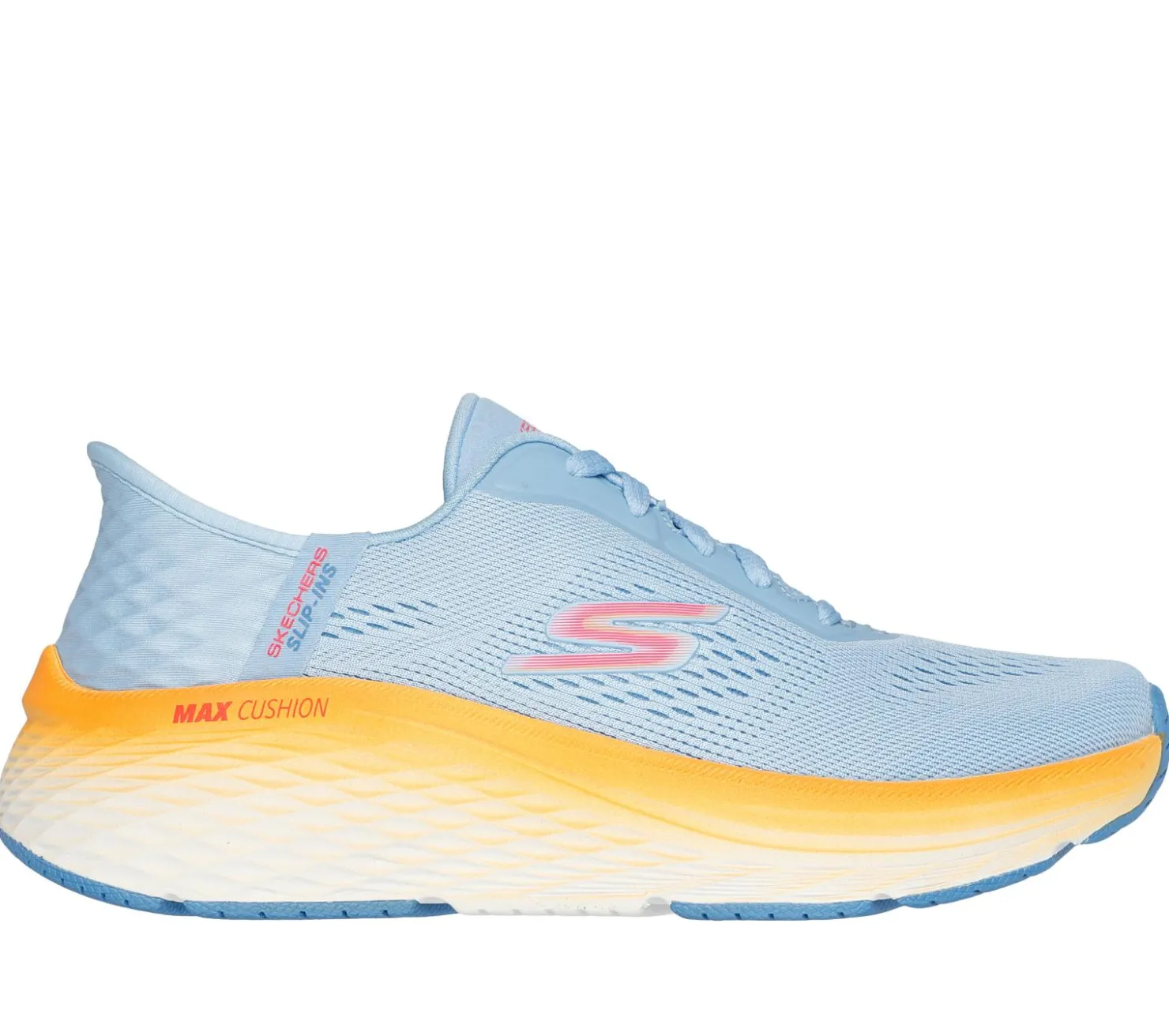Hands Free Slip-Ins|Athletic Sneakers<SKECHERS Slip-ins: Max Cushioning Elite 2.0 BLUE / ORANGE