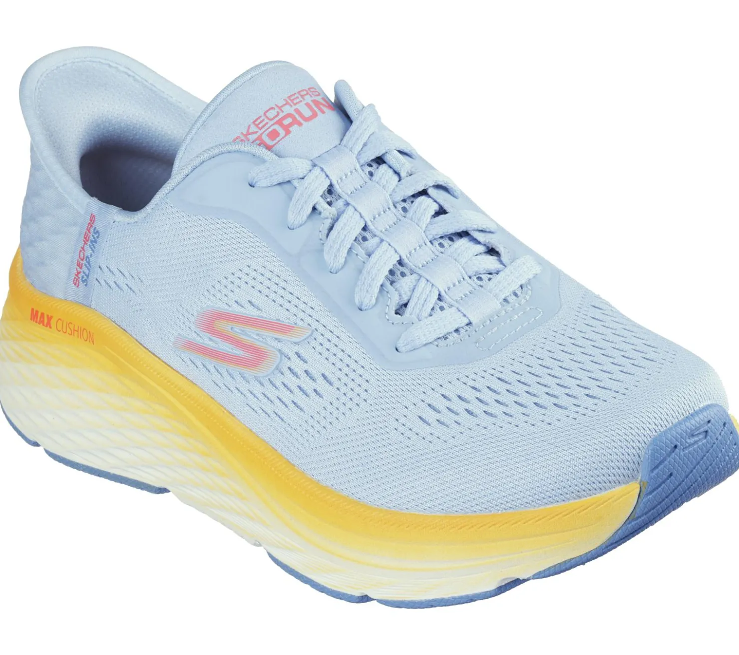 Hands Free Slip-Ins|Athletic Sneakers<SKECHERS Slip-ins: Max Cushioning Elite 2.0 BLUE / ORANGE
