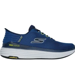 Hands Free Slip-Ins|Athletic Sneakers<SKECHERS Slip-ins: Max Cushioning Suspension NAVY / LIME