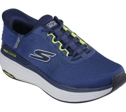 Hands Free Slip-Ins|Athletic Sneakers<SKECHERS Slip-ins: Max Cushioning Suspension NAVY / LIME