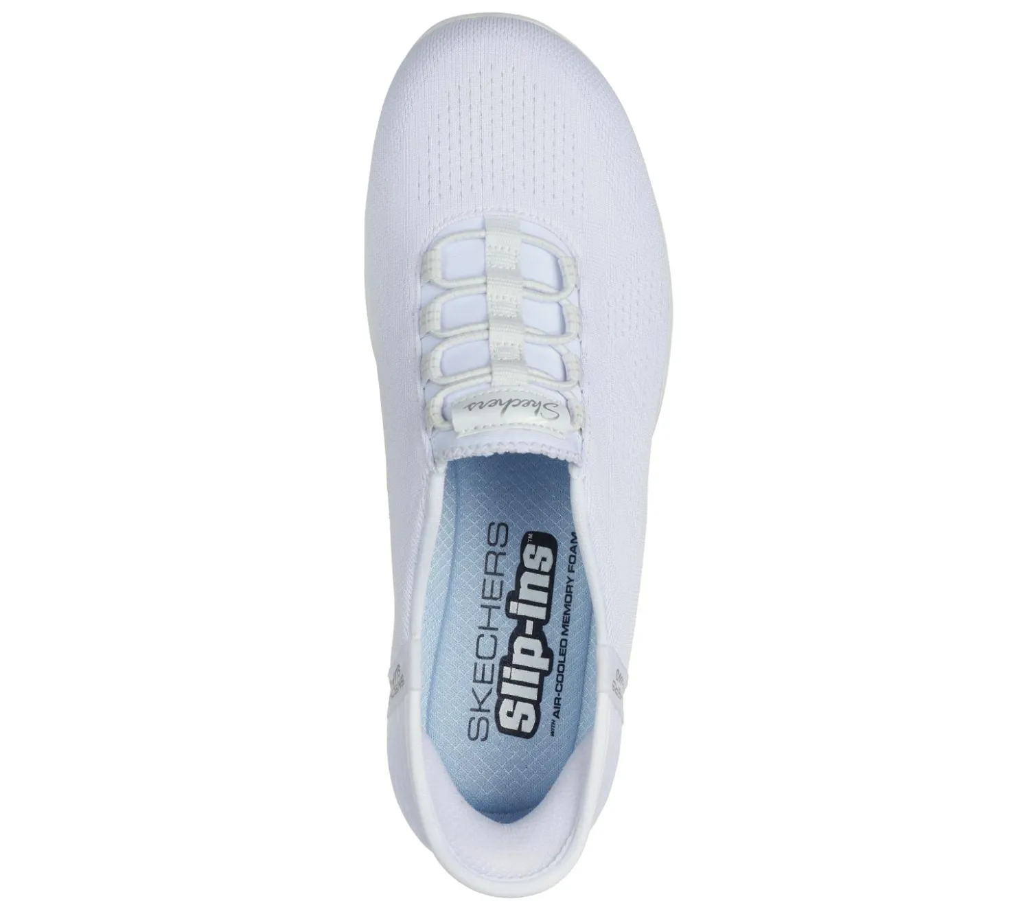 Hands Free Slip-Ins|Casual Sneakers<SKECHERS Slip-ins: Newbury St - Lightly WHITE