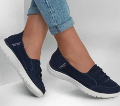 Hands Free Slip-Ins|Flats<SKECHERS Slip-ins: On-the-GO Flex - Top Notch NAVY