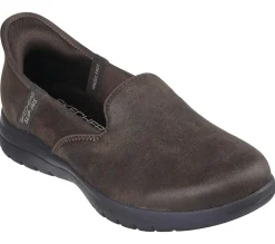 Hands Free Slip-Ins|Flats<SKECHERS Slip-ins: On-the-GO Flex - Captivating CHOCOLATE