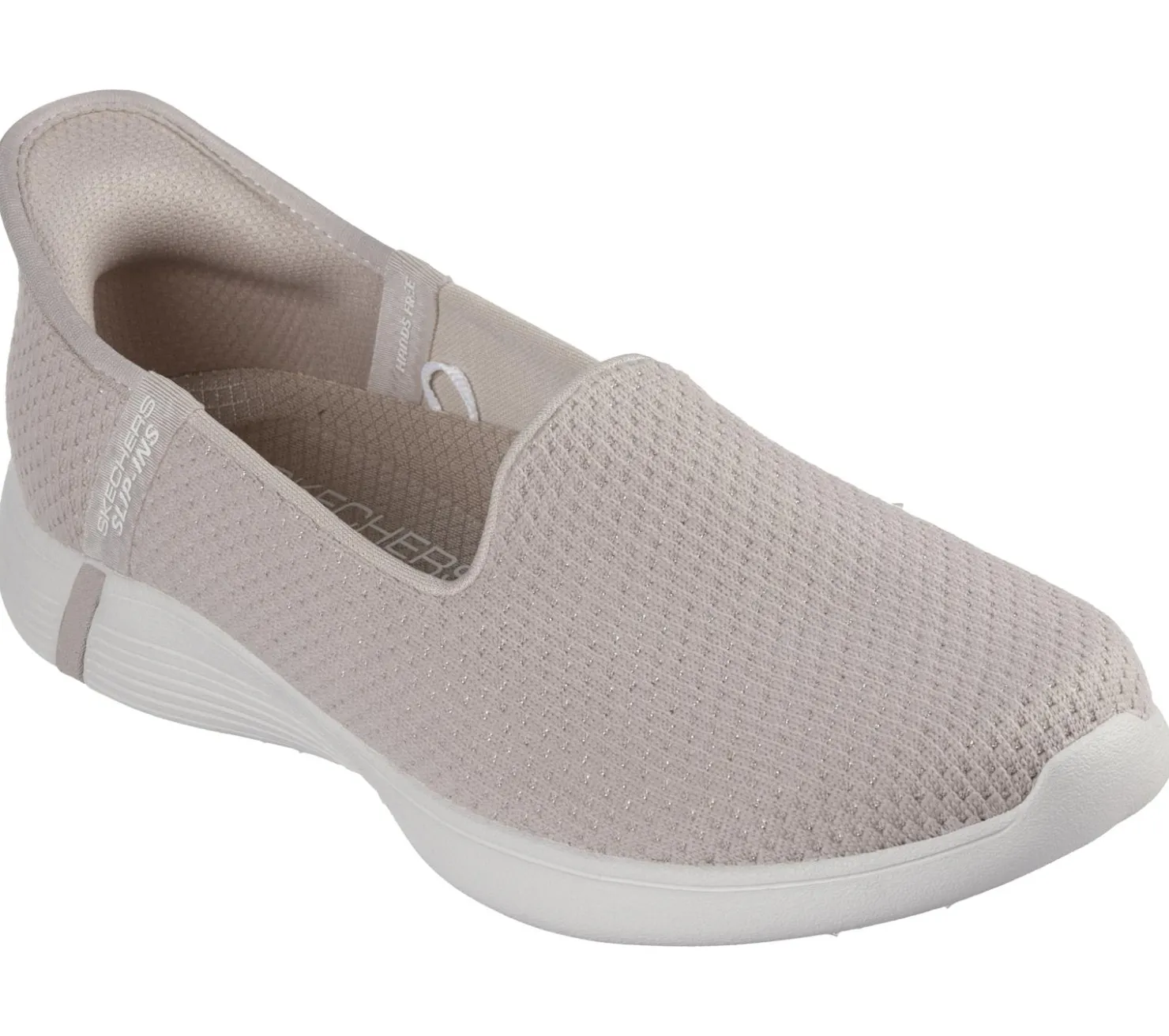 Hands Free Slip-Ins|Flats<SKECHERS Slip-ins: On-the-GO Swift - Luminary TAUPE / GOLD