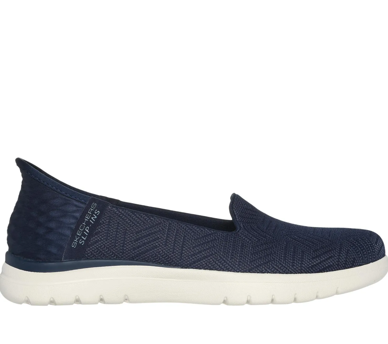 Hands Free Slip-Ins|Flats<SKECHERS Slip-ins: On-the-GO Flex - Clover NAVY / WHITE
